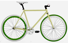 700C fixed gear bicycle